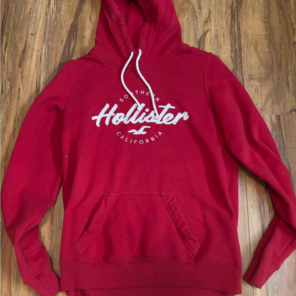 Hollister Red Hoodie